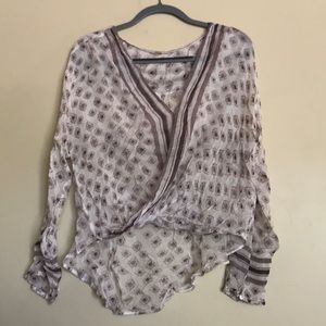 Free People blouse.